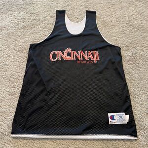 Retro University of Cincinnati Bearcats Practice Jersey Tank Top - XL